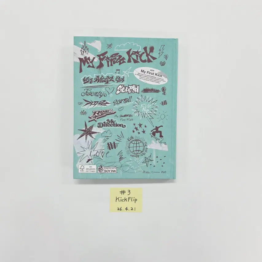 KickFlip "My First Kick" - Hand Autographed(Signed) Promo Album [26.04.21]