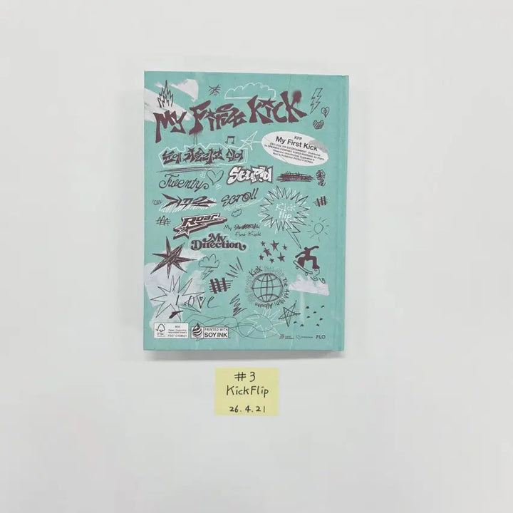 KickFlip "My First Kick" - Hand Autographed(Signed) Promo Album [26.04.21]