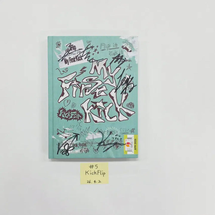 KickFlip "My First Kick" - Hand Autographed(Signed) Promo Album [26.04.21]