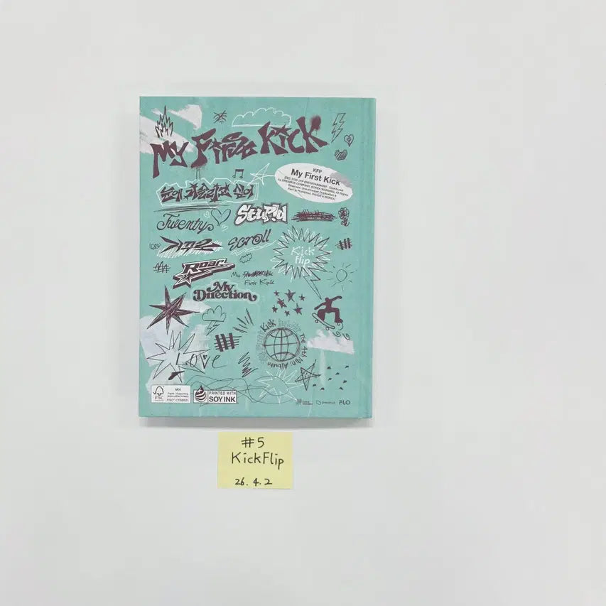 KickFlip "My First Kick" - Hand Autographed(Signed) Promo Album [26.04.21]