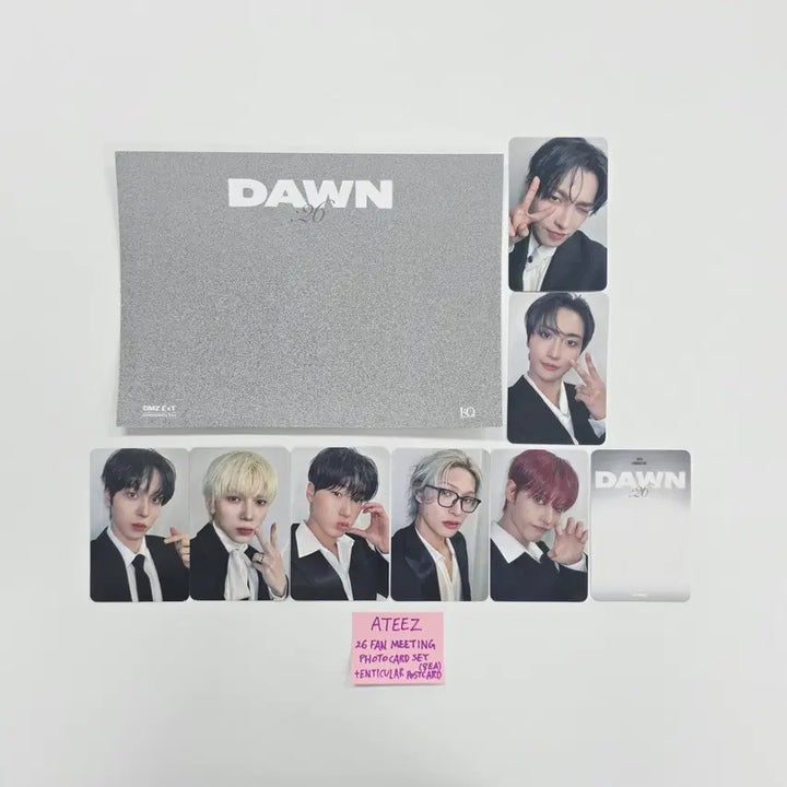 ATEEZ - FanMeeting Photocard + Lenticular Postcard [26.04.23]