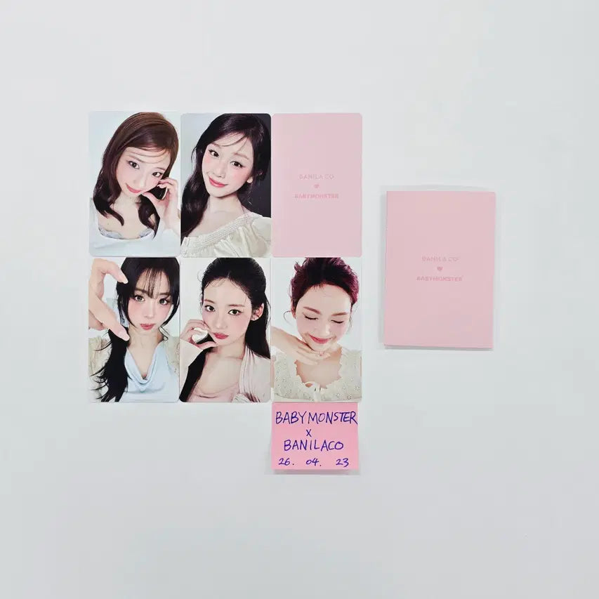 BabyMonster - Banilaco Event Photocards Set (6ea) [26.04.23]