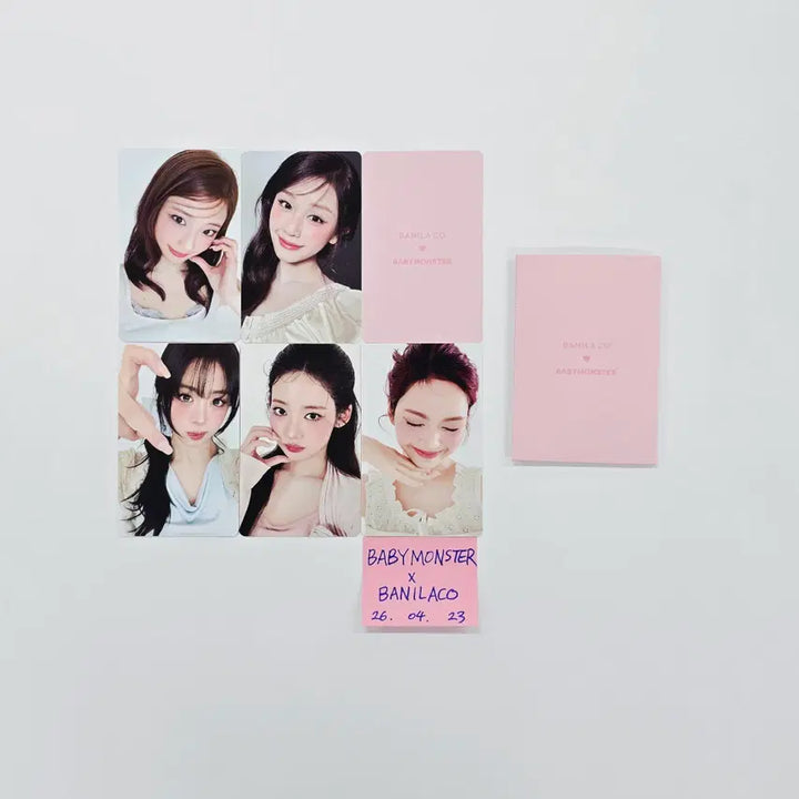 BabyMonster - Banilaco Event Photocards Set (6ea) [26.04.23]