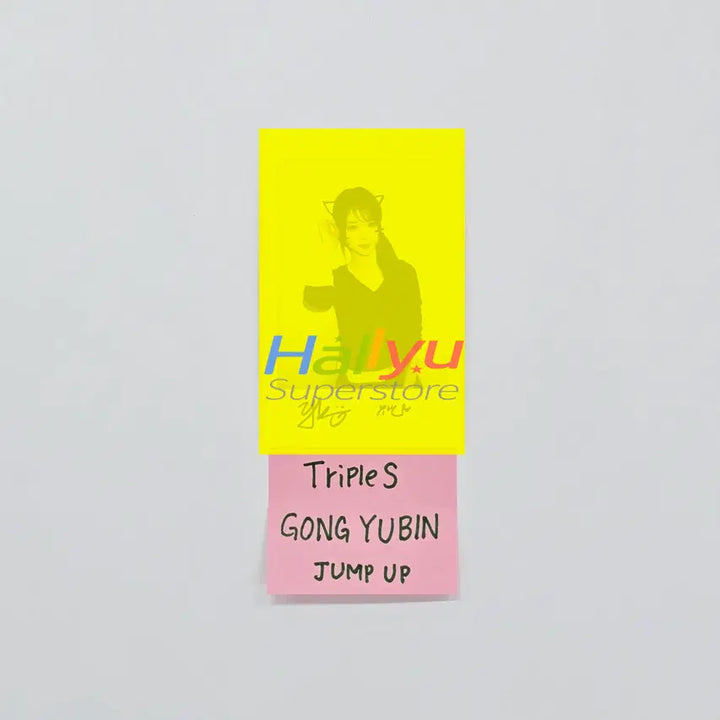 YUBIN (of TripleS) - Hand Autographed(Signed) Polaroid [26.04.23]