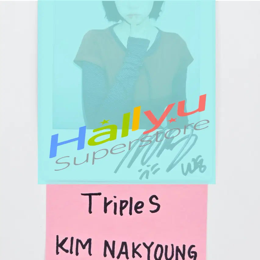NAKYOUNG (of TripleS) - Hand Autographed(Signed) Polaroid [26.04