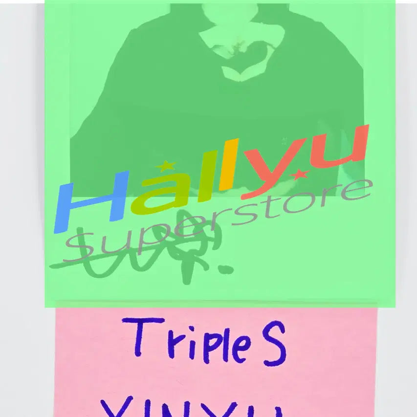 XINYU (of TripleS) - Hand Autographed(Signed) Polaroid [26.04.23]