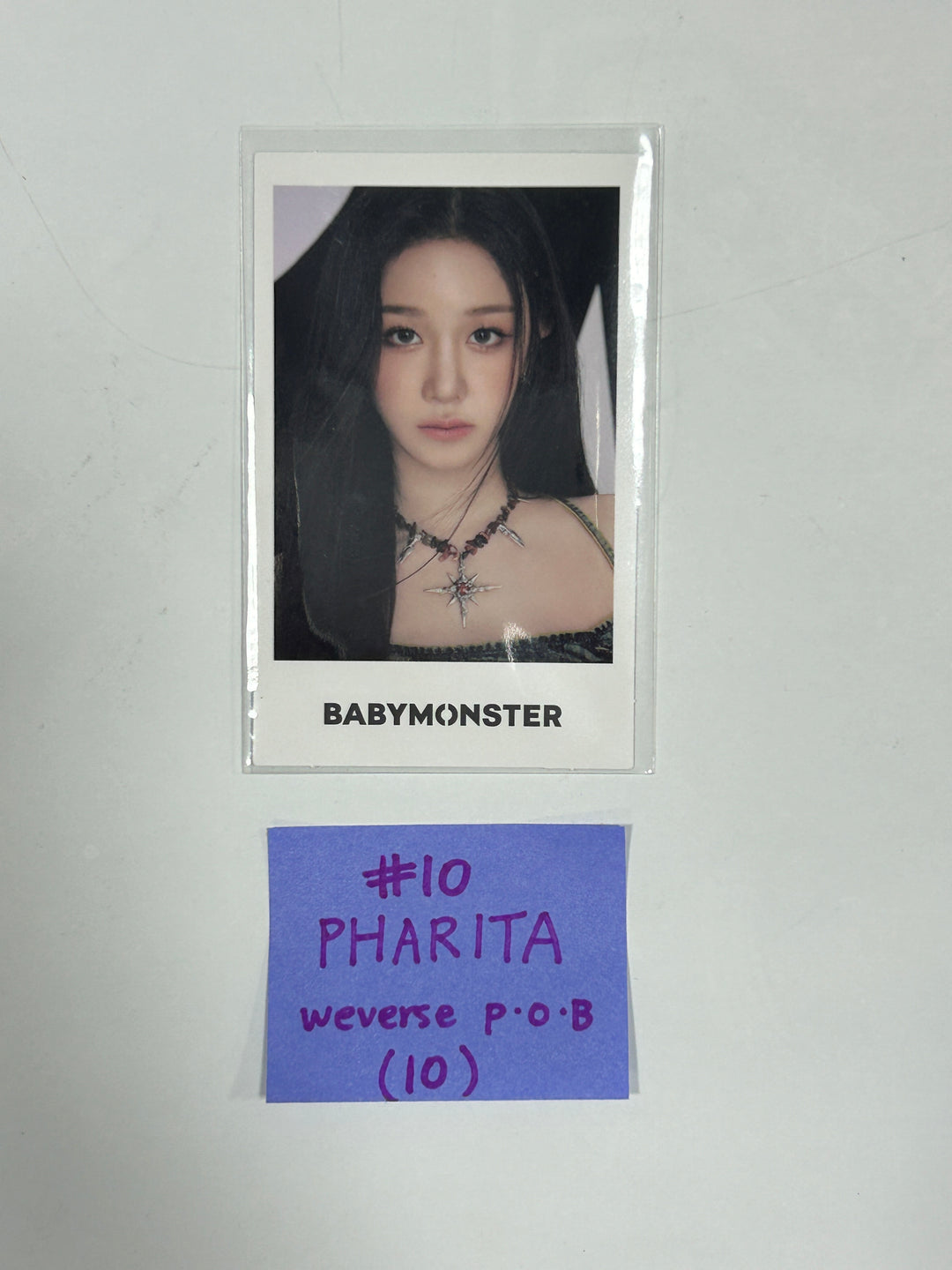 BABYMONSTER "BABYMONS7ER" - Weverse Shop Pre-Order Benefit Polaroid Type Photocard, Photo Stand [Restocked 4/18]  [24.4.3]