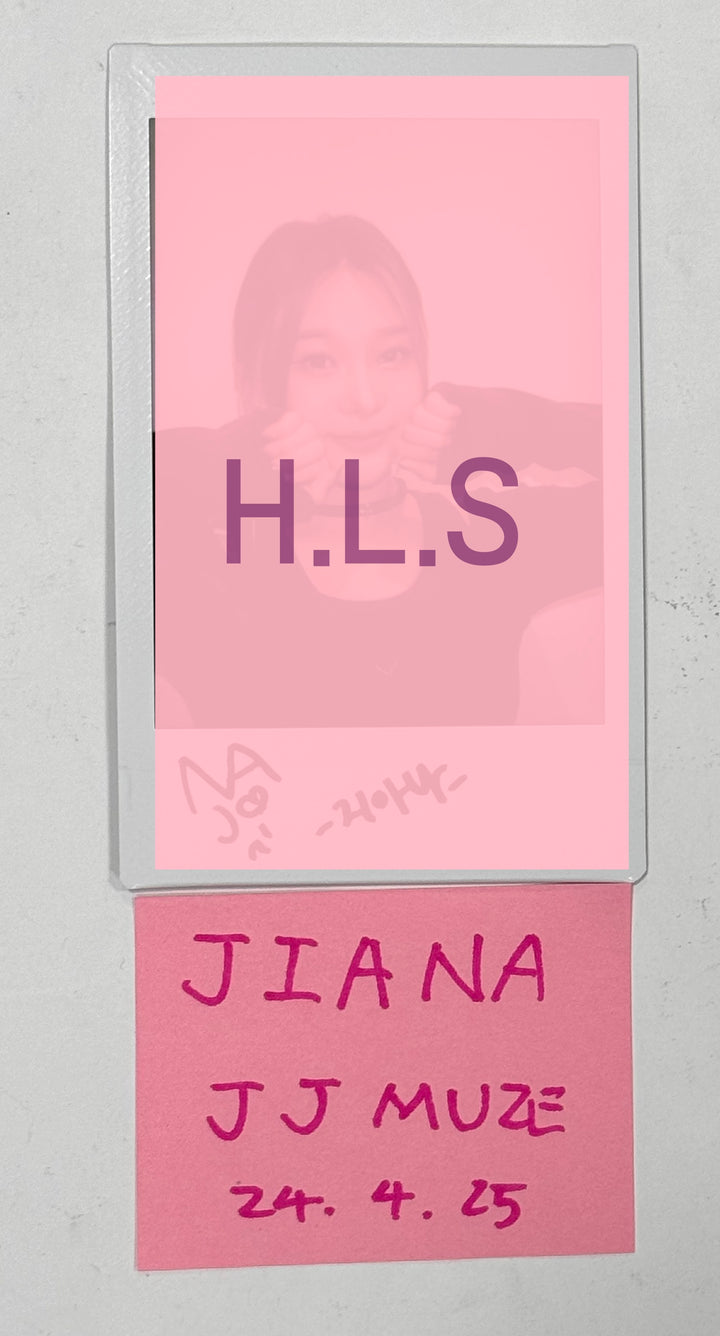 JIANA (Of YOUNG POSSE) "XXL"  - Hand Autographed(Signed) Polaroid [24.4.25]