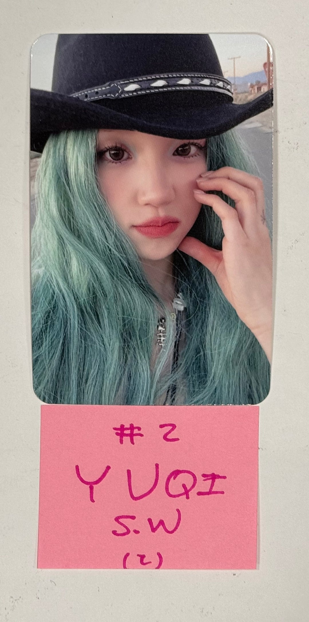 YUQI (Of (G) I-DLE) "YUQ1" - Soundwave Fansign Event Photocard [24.4.25]
