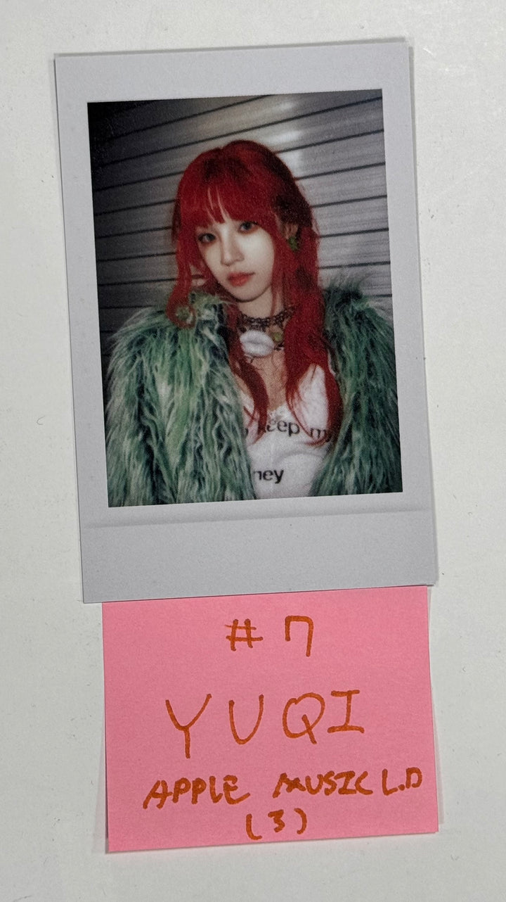 YUQI (Of (G) I-DLE) "YUQ1" - Apple Music Lucky Draw Event Photocard [24.4.25]