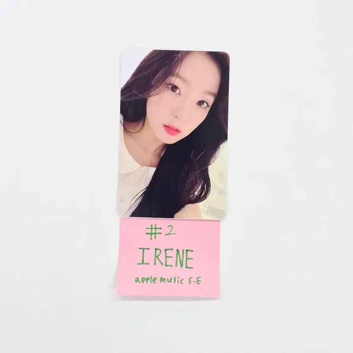 IRENE (of Red Velvet) "Biggest Fan" - Apple Music Fansign Event Photocard R2 [26.04.28]
