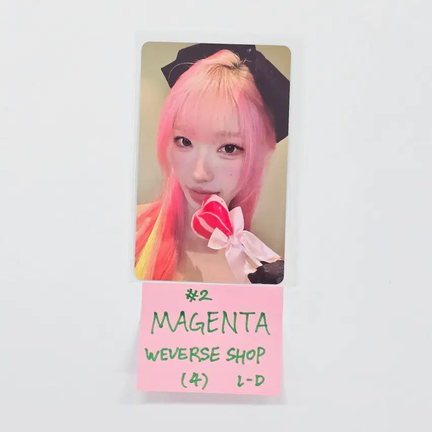 QWER "CEREMONY" - Weverse Shop Lucky Draw Event Photocard [26.04.28]