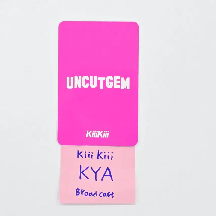 KYA (of KiiiKiii) - Public Broadcast Full Attendance Hand Autographed(Signed) Photocard [26.04.28]