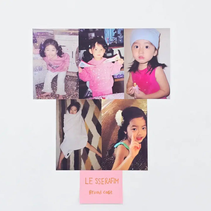 Le Sserafim "CELEBRATION" -  Broadcast Photocard Set (5ea) [26.04.28]