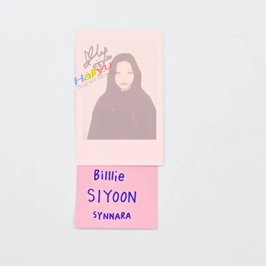 Billlie ハルナ サイン ポラロイド 【公式通販】