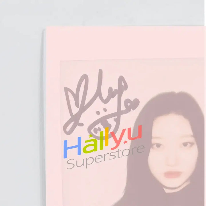 SIYOON (of Billlie) - Hand Autographed(Signed) Polaroid [26.04.28]