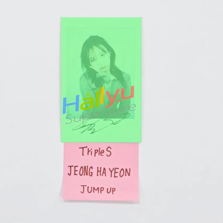 HAYEON (of Triples) - Hand Autographed(Signed) Polaroid [26.04.28]