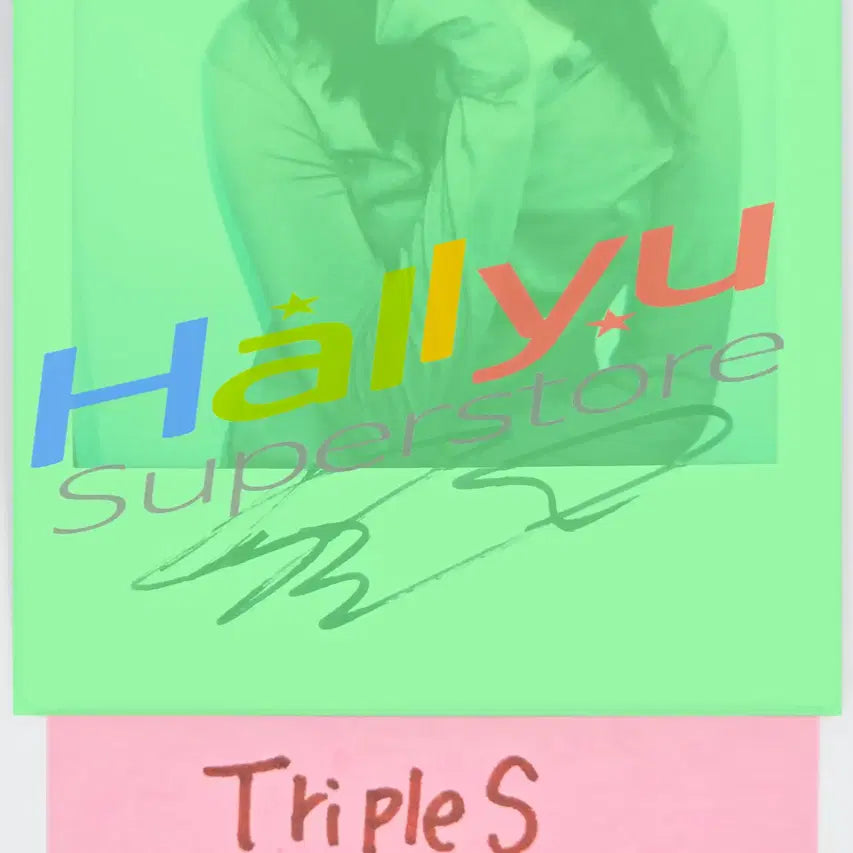 HAYEON (of Triples) - Hand Autographed(Signed) Polaroid [26.04.28]
