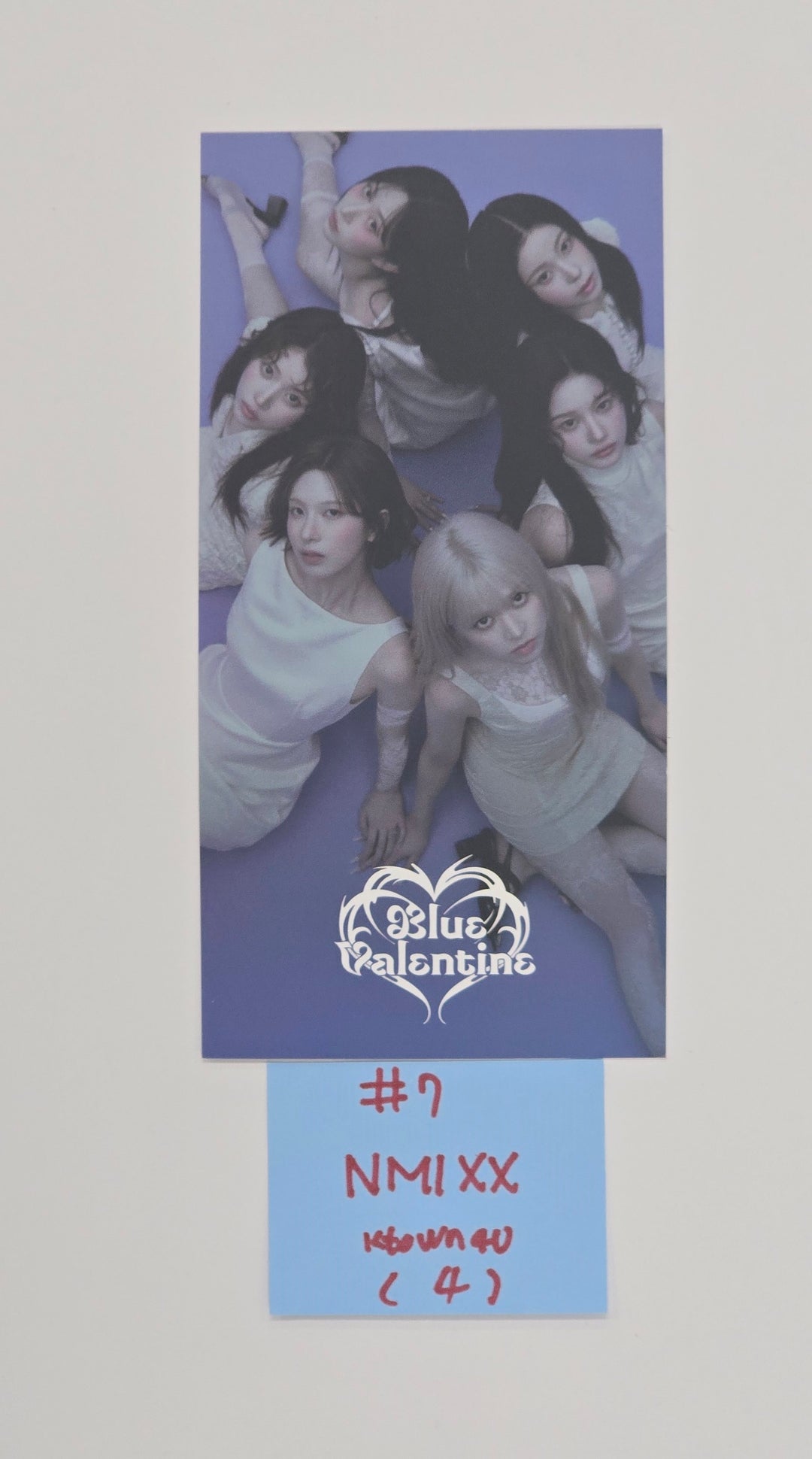 NMIXX "Blue Valentine" -Ktown4U Pre-Order Benefit Photocard [25.10.23]