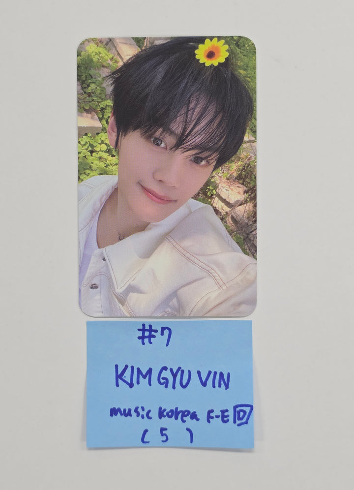 ZEROBASEONE 1st FULL "NEVER SAY NEVER" - Music Korea Fansign Event Photocard (Digipack ver.) [25.10.23]