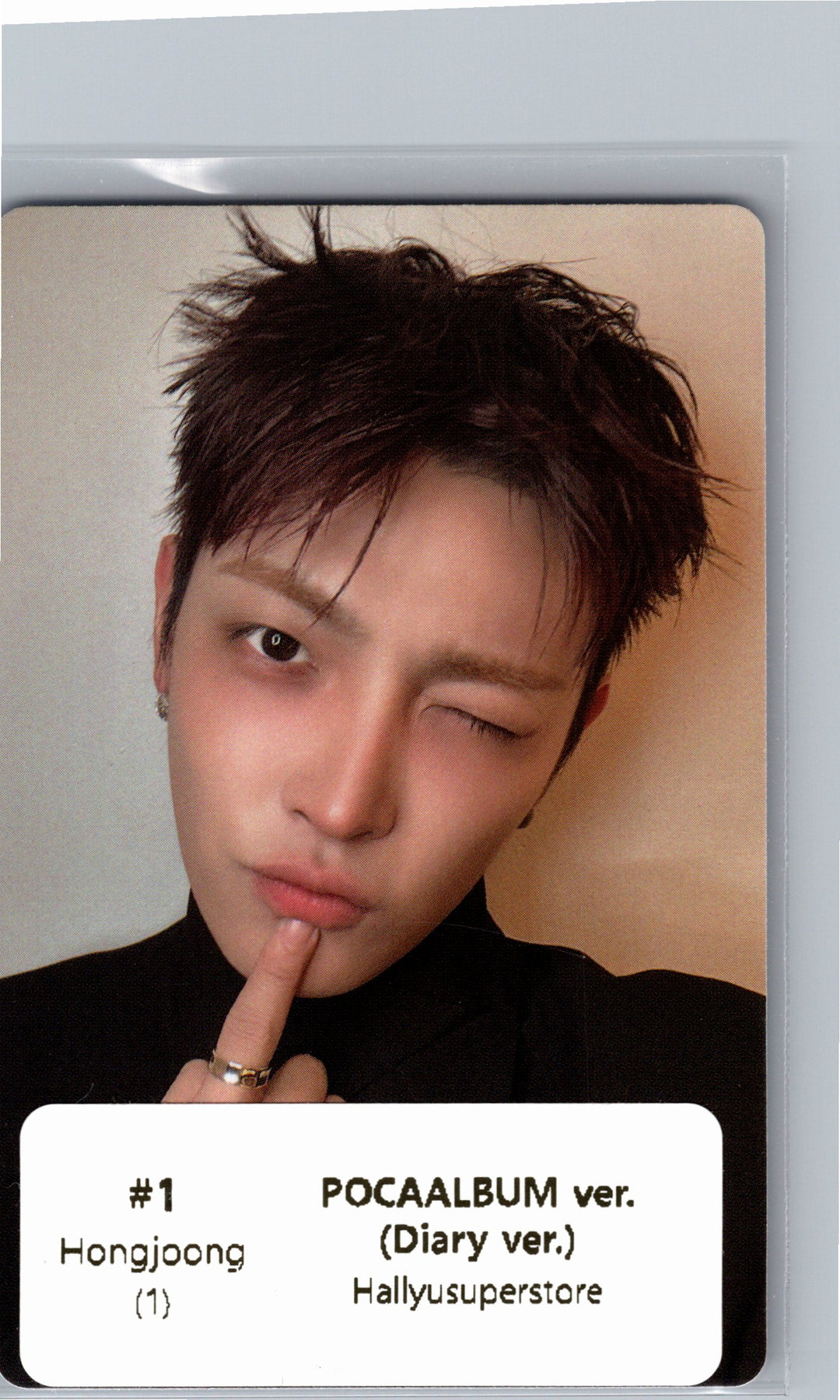 ATEEZ "GOLDEN HOUR : Part.5" - Official Photocard (POCAALBUM ver.)(Diary ver.) [26.06.26]