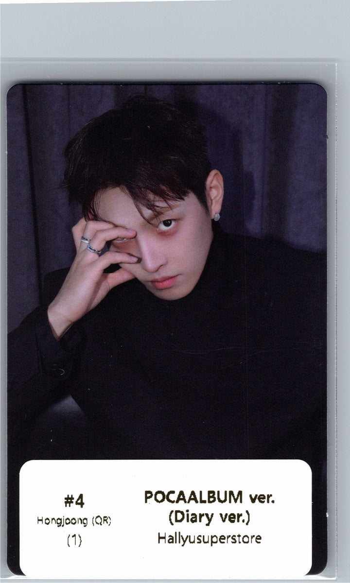 ATEEZ "GOLDEN HOUR : Part.5" - Official Photocard (POCAALBUM ver.)(Diary ver.) [26.06.26]