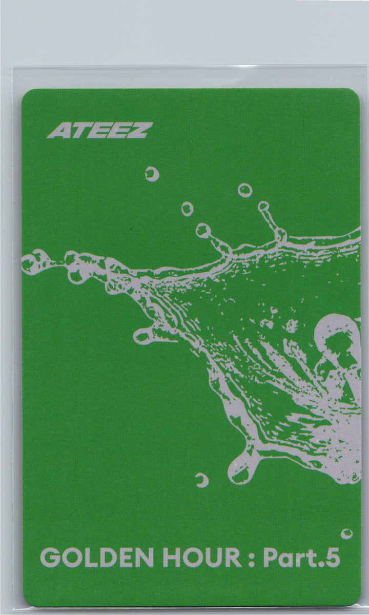ATEEZ "GOLDEN HOUR : Part.5" - Official Photocard (POCAALBUM ver.)(Diary ver.) [26.06.26]