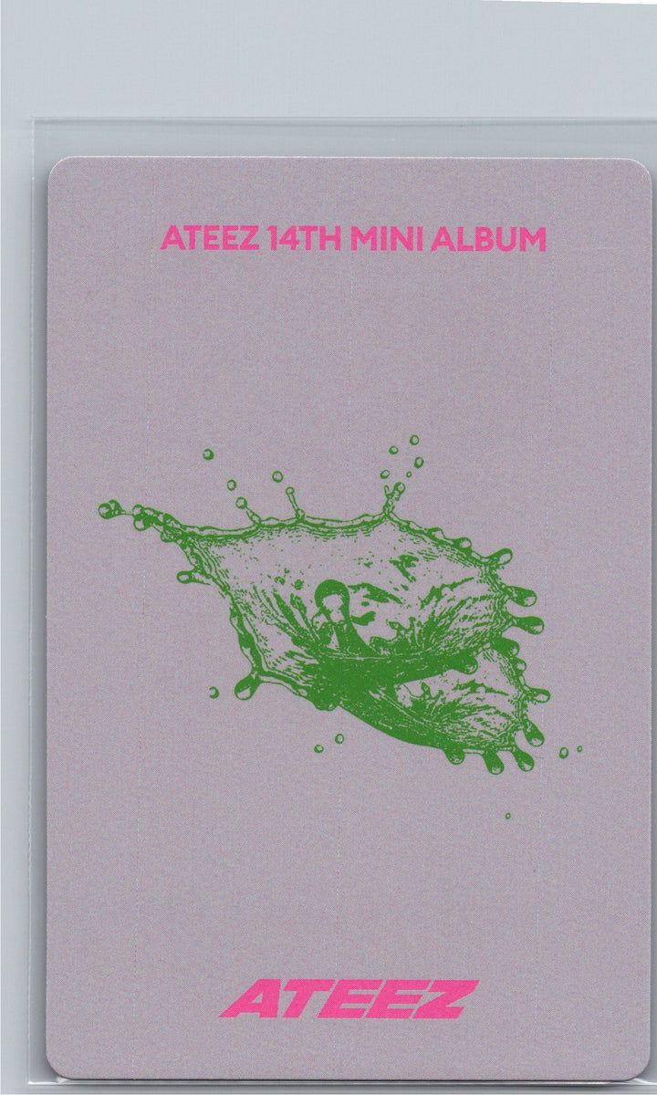 ATEEZ "GOLDEN HOUR : Part.5" - Official Photocard (POCAALBUM ver.)(Diary ver.) [26.06.26]