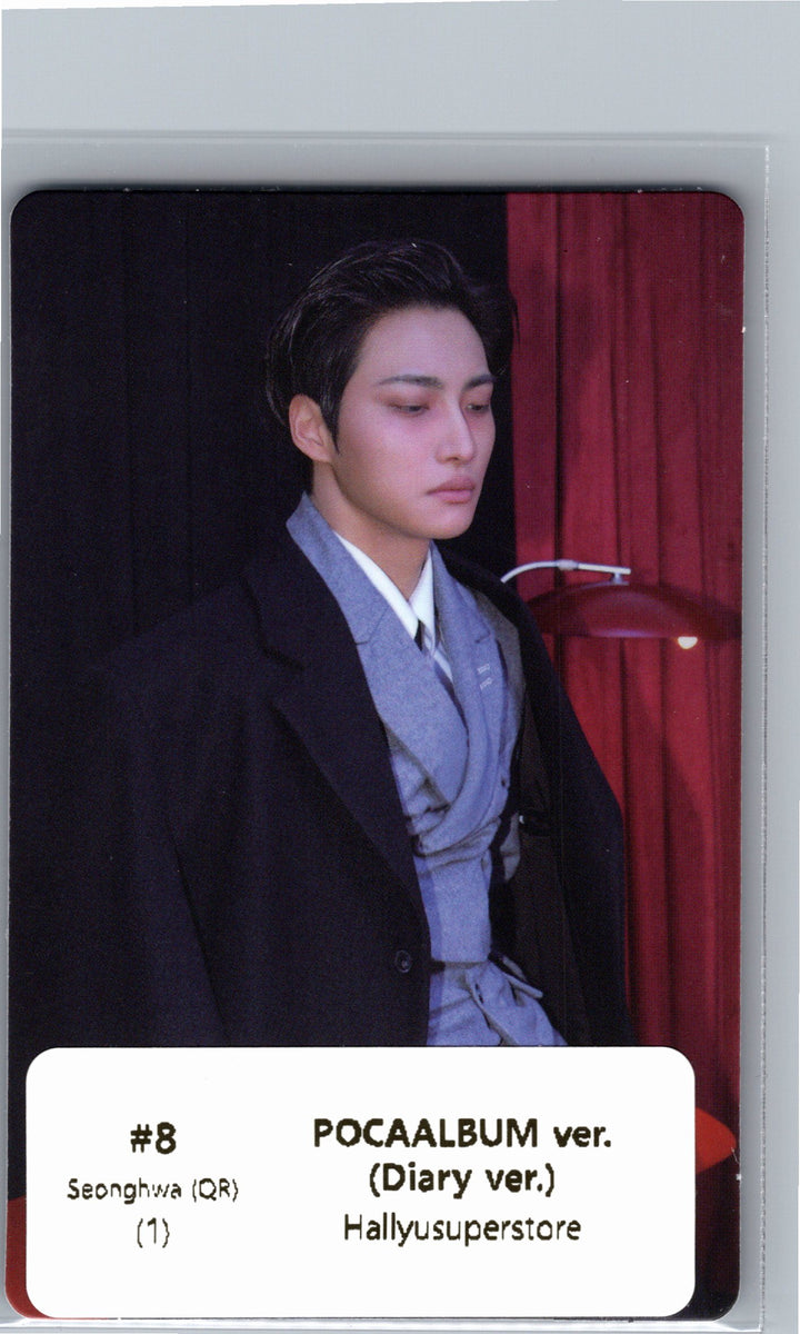 ATEEZ "GOLDEN HOUR : Part.5" - Official Photocard (POCAALBUM ver.)(Diary ver.) [26.06.26]