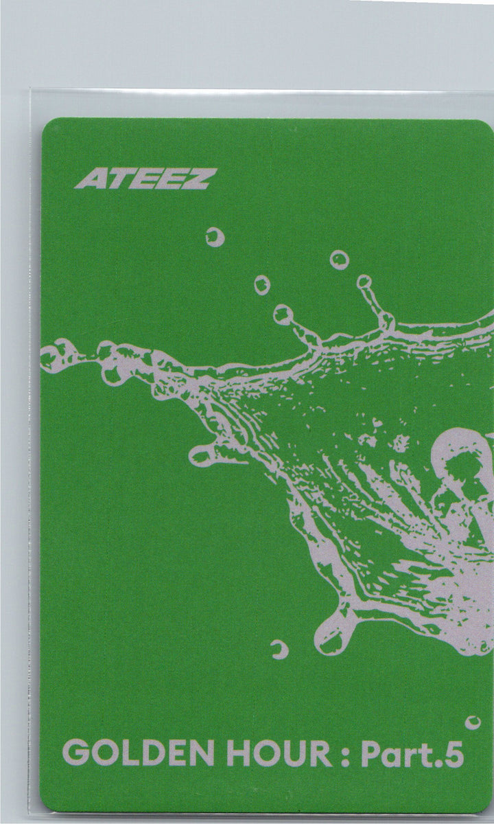 ATEEZ "GOLDEN HOUR : Part.5" - Official Photocard (POCAALBUM ver.)(Diary ver.) [26.06.26]