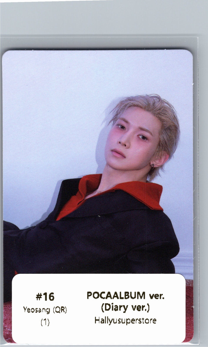 ATEEZ "GOLDEN HOUR : Part.5" - Official Photocard (POCAALBUM ver.)(Diary ver.) [26.06.26]