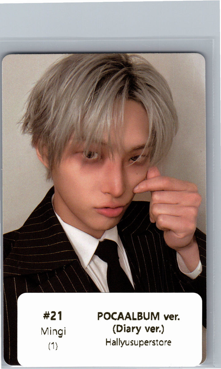 ATEEZ "GOLDEN HOUR : Part.5" - Official Photocard (POCAALBUM ver.)(Diary ver.) [26.06.26]