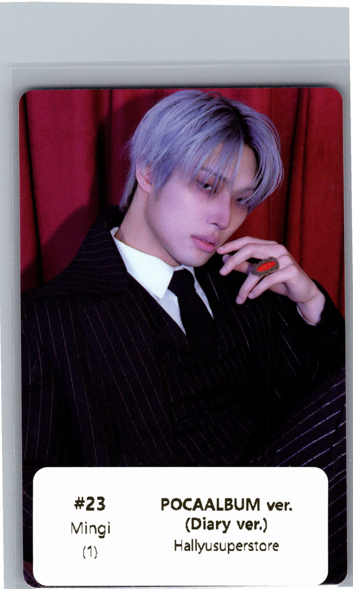 ATEEZ "GOLDEN HOUR : Part.5" - Official Photocard (POCAALBUM ver.)(Diary ver.) [26.06.26]