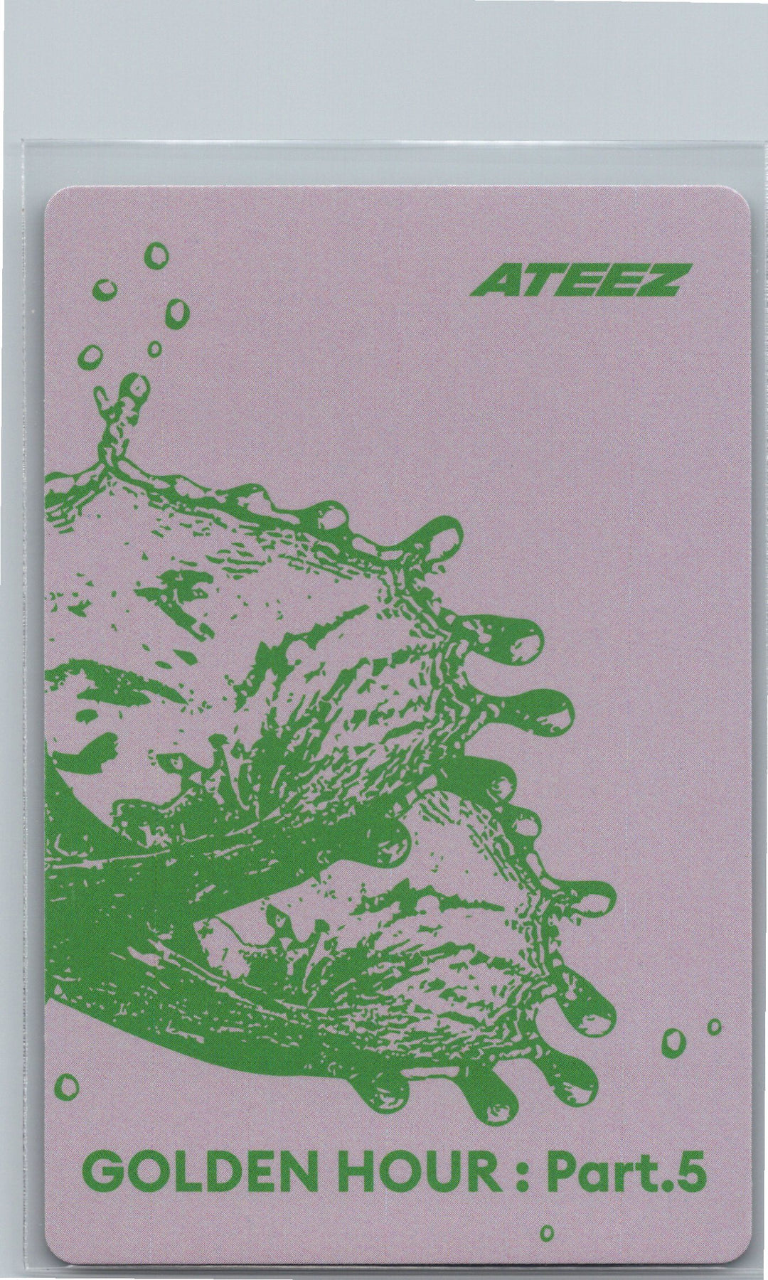 ATEEZ "GOLDEN HOUR : Part.5" - Official Photocard (POCAALBUM ver.)(Diary ver.) [26.06.26]