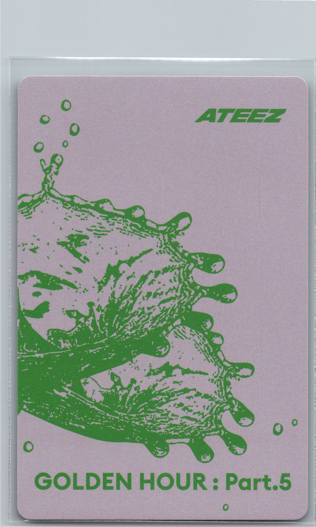 ATEEZ "GOLDEN HOUR : Part.5" - Official Photocard (POCAALBUM ver.)(Diary ver.) [26.06.26]