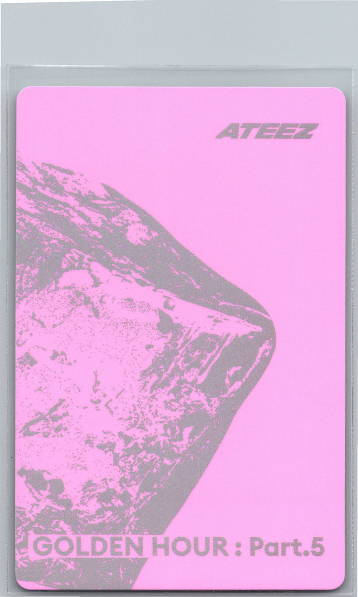 ATEEZ "GOLDEN HOUR : Part.5" - Official Photocard (POCAALBUM ver.)(A ver.) [26.06.26]