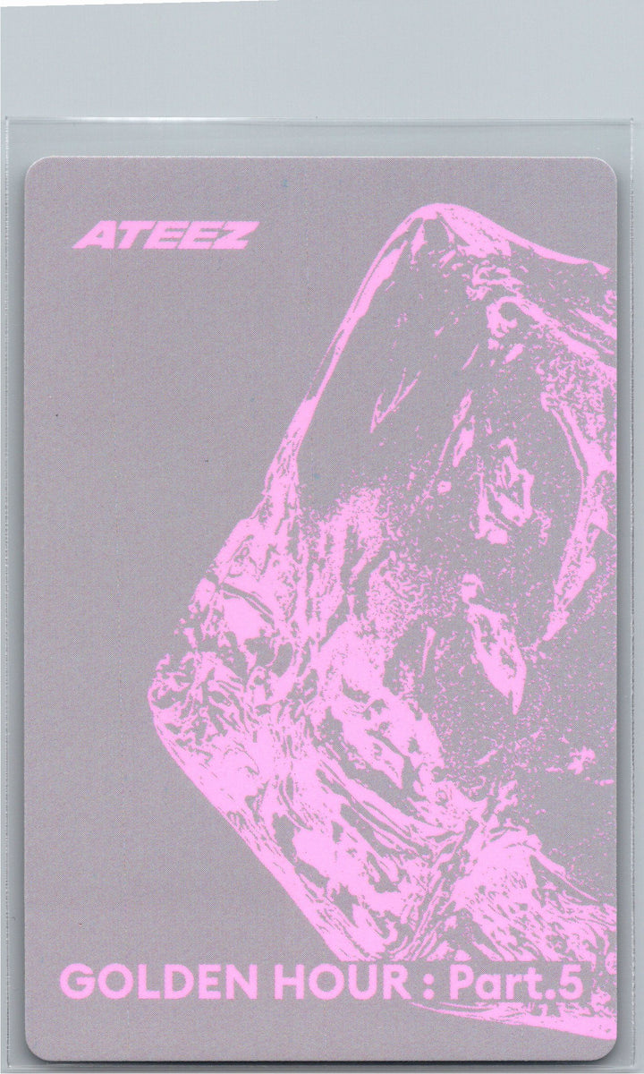 ATEEZ "GOLDEN HOUR : Part.5" - Official Photocard (POCAALBUM ver.)(A ver.) [26.06.26]