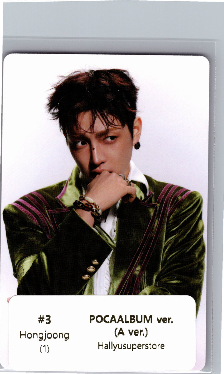 ATEEZ "GOLDEN HOUR : Part.5" - Official Photocard (POCAALBUM ver.)(A ver.) [26.06.26]