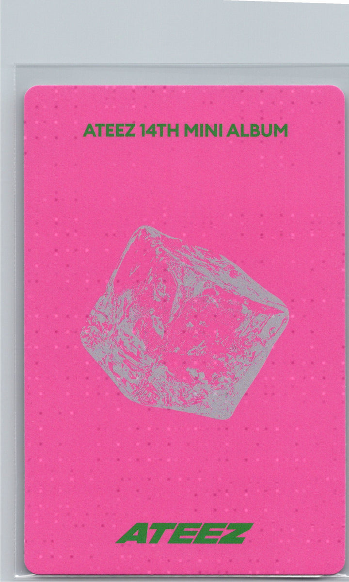 ATEEZ "GOLDEN HOUR : Part.5" - Official Photocard (POCAALBUM ver.)(A ver.) [26.06.26]