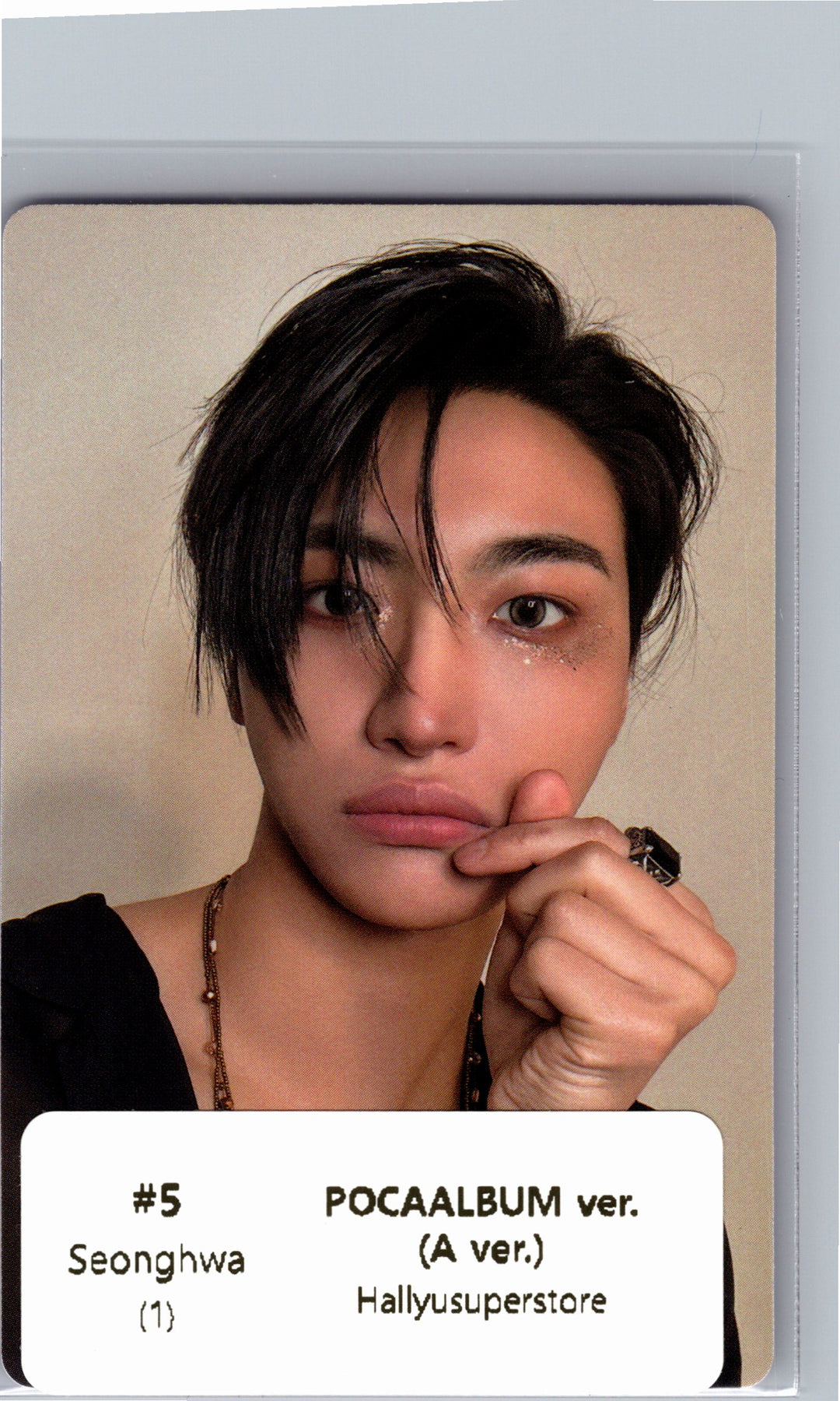 ATEEZ "GOLDEN HOUR : Part.5" - Official Photocard (POCAALBUM ver.)(A ver.) [26.06.26]