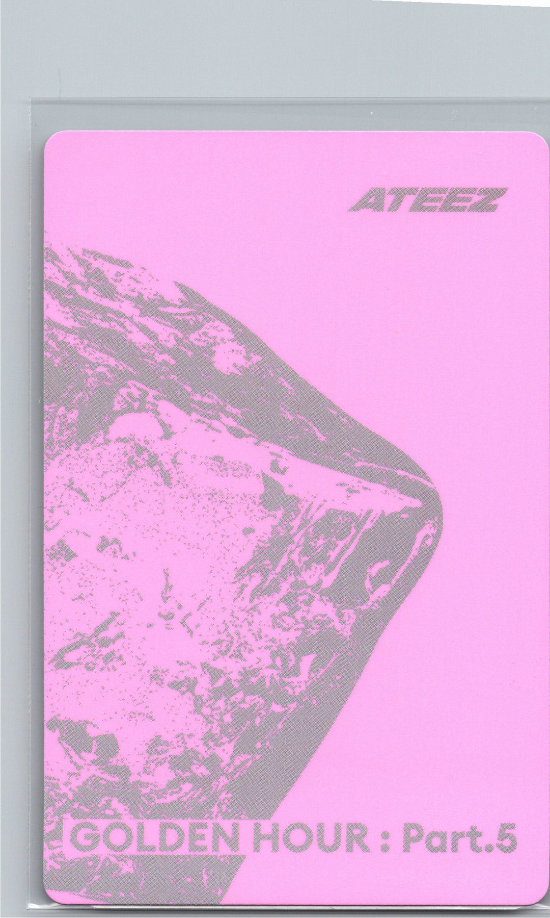 ATEEZ "GOLDEN HOUR : Part.5" - Official Photocard (POCAALBUM ver.)(A ver.) [26.06.26]