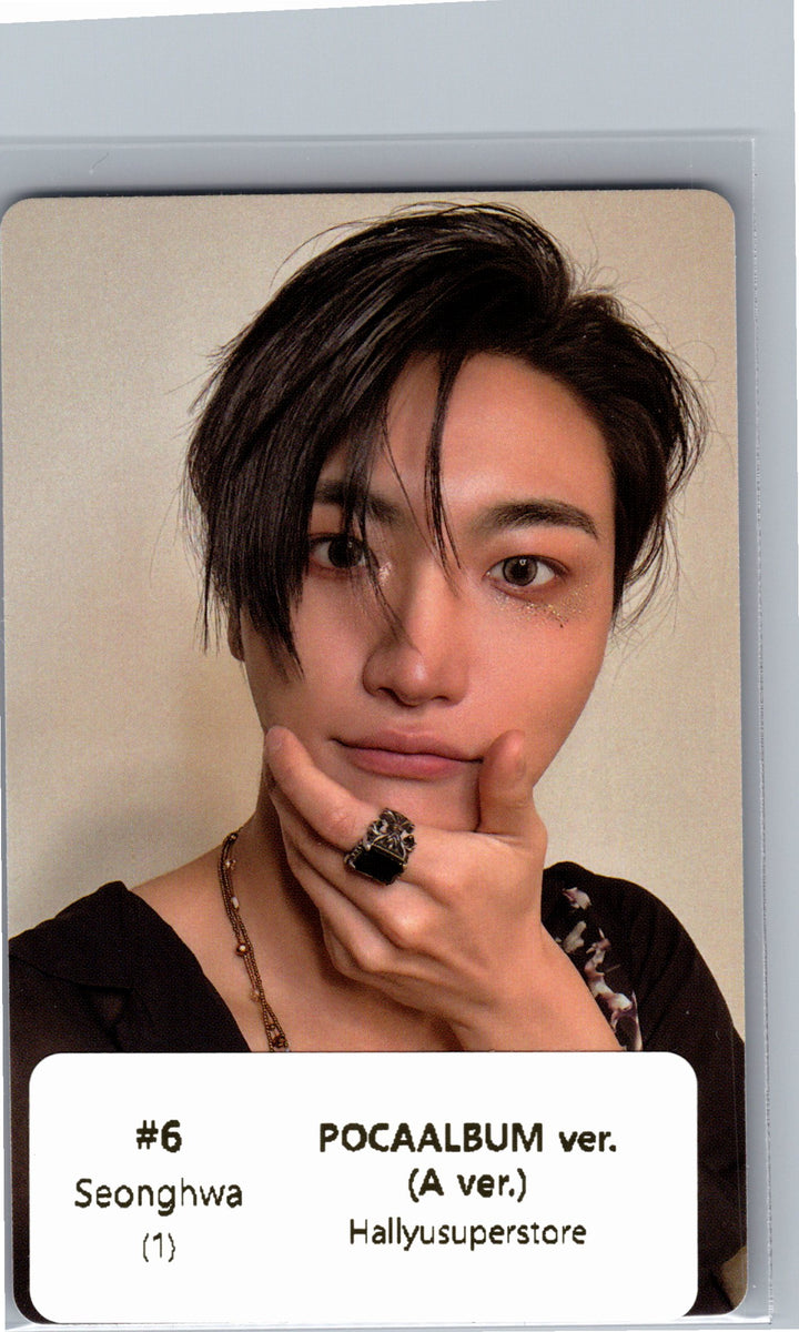 ATEEZ "GOLDEN HOUR : Part.5" - Official Photocard (POCAALBUM ver.)(A ver.) [26.06.26]