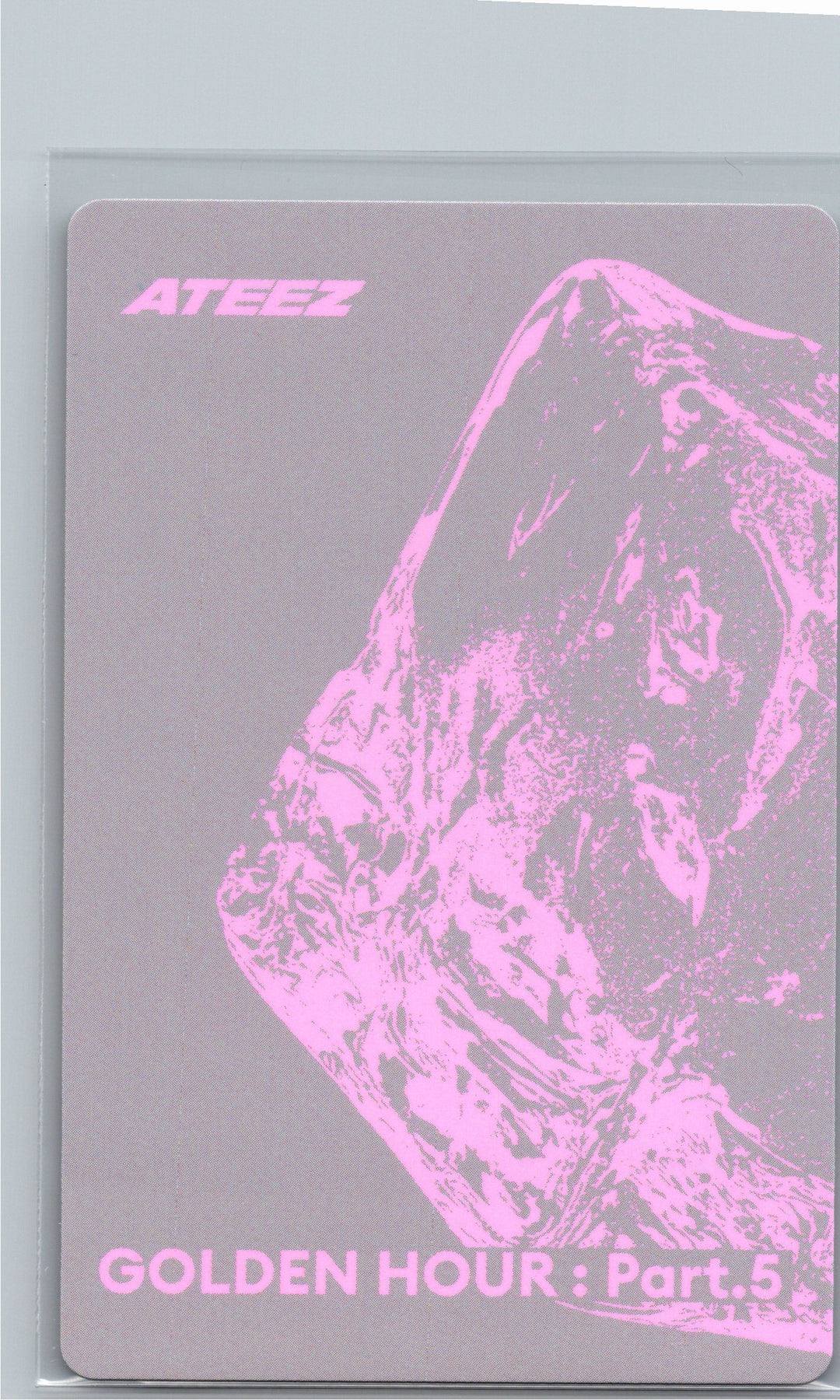ATEEZ "GOLDEN HOUR : Part.5" - Official Photocard (POCAALBUM ver.)(A ver.) [26.06.26]