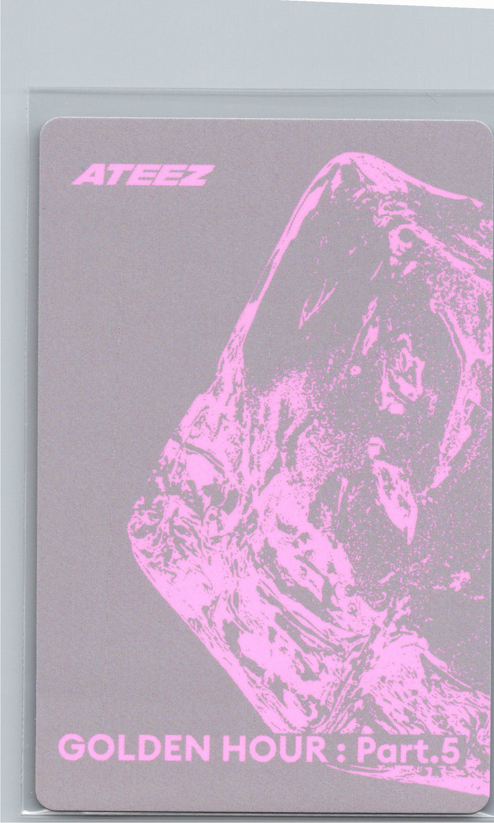 ATEEZ "GOLDEN HOUR : Part.5" - Official Photocard (POCAALBUM ver.)(A ver.) [26.06.26]