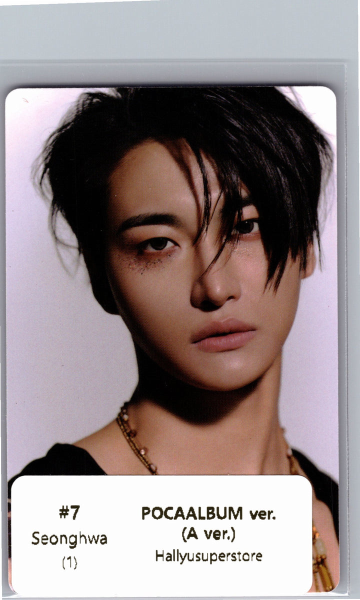 ATEEZ "GOLDEN HOUR : Part.5" - Official Photocard (POCAALBUM ver.)(A ver.) [26.06.26]