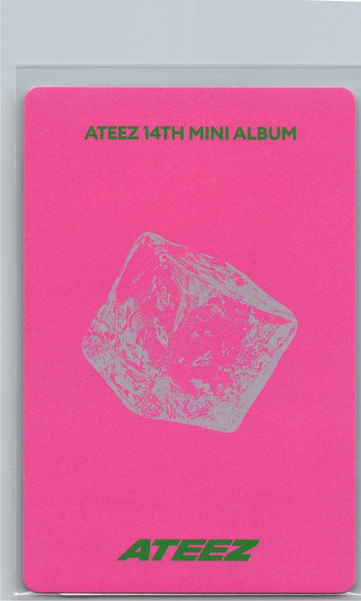 ATEEZ "GOLDEN HOUR : Part.5" - Official Photocard (POCAALBUM ver.)(A ver.) [26.06.26]