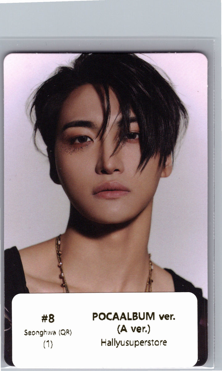ATEEZ "GOLDEN HOUR : Part.5" - Official Photocard (POCAALBUM ver.)(A ver.) [26.06.26]