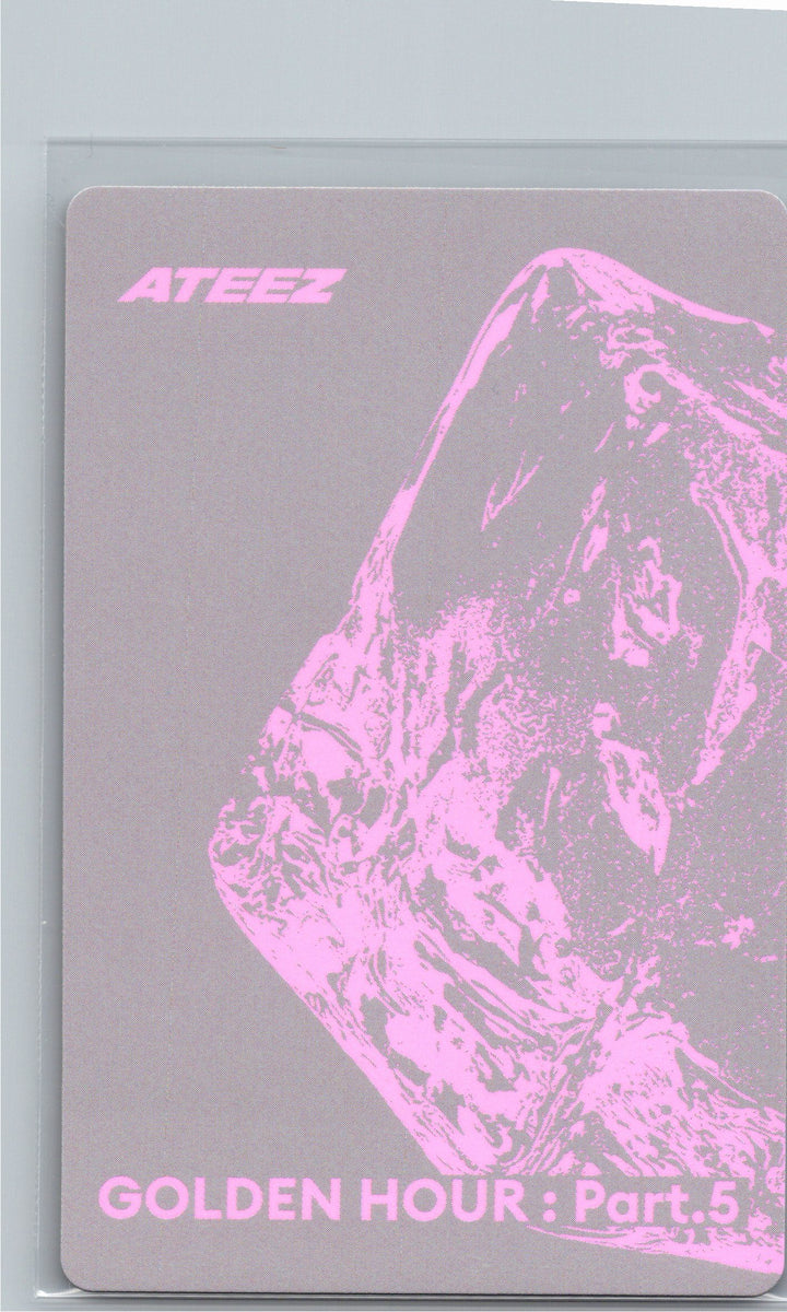 ATEEZ "GOLDEN HOUR : Part.5" - Official Photocard (POCAALBUM ver.)(A ver.) [26.06.26]
