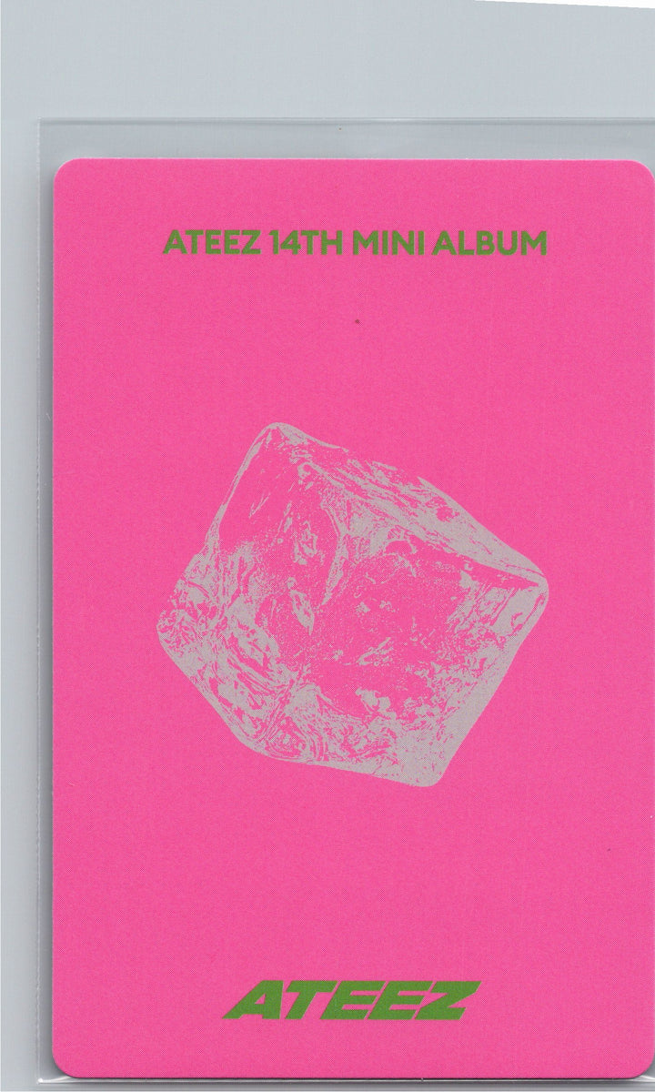 ATEEZ "GOLDEN HOUR : Part.5" - Official Photocard (POCAALBUM ver.)(A ver.) [26.06.26]