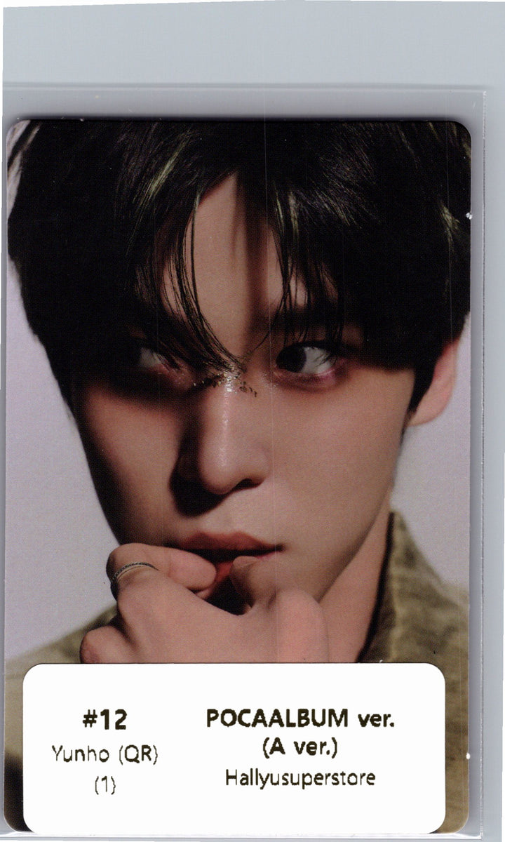 ATEEZ "GOLDEN HOUR : Part.5" - Official Photocard (POCAALBUM ver.)(A ver.) [26.06.26]
